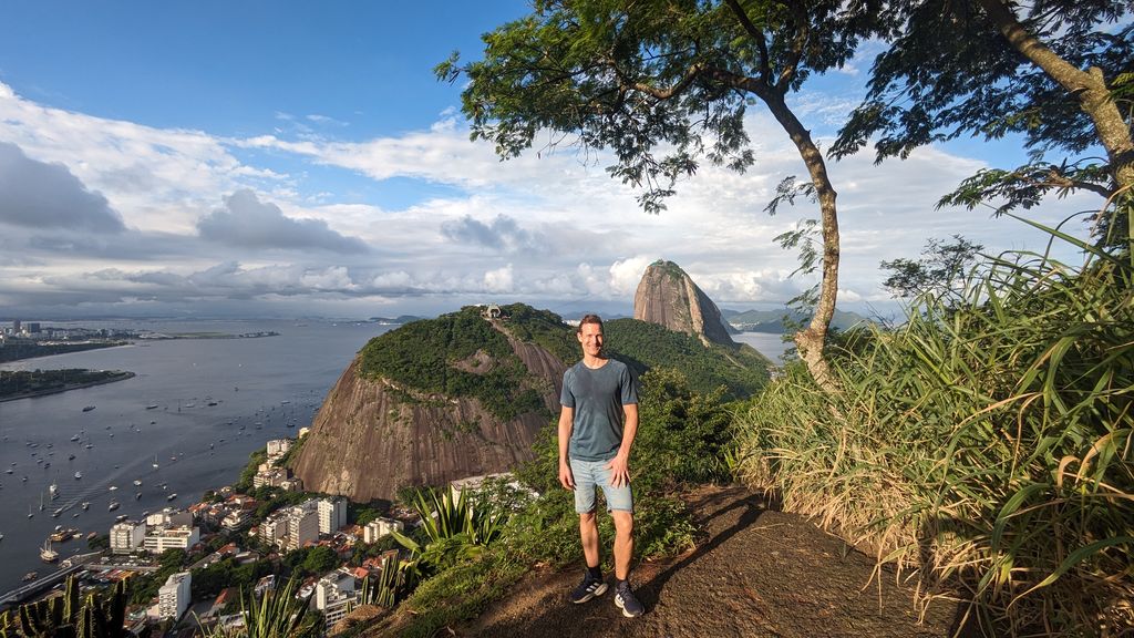 View from Babilonia favela