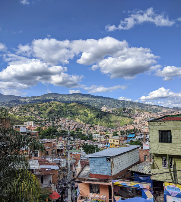 A view of Medellin from Communa 13